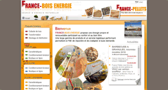 Desktop Screenshot of france-boisenergie.com